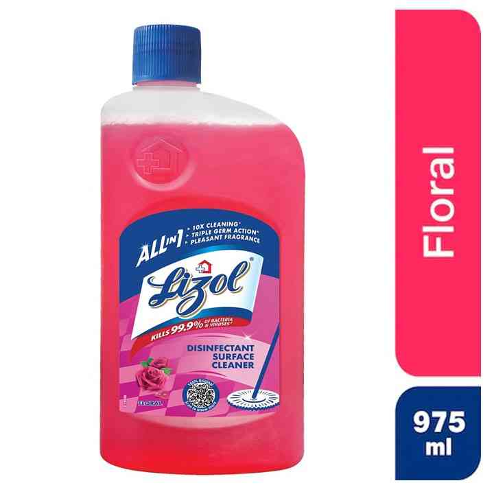 Lizol Floral Floor Cleaning